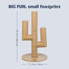 Neo 27" Scratching Post - Indoor Jute Cat Scratcher Small Furniture