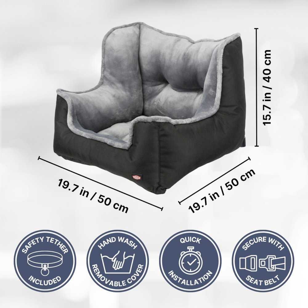 Convertible Deluxe Pet  Car Seat, Dog Booster Seat, Travel Pet Bed