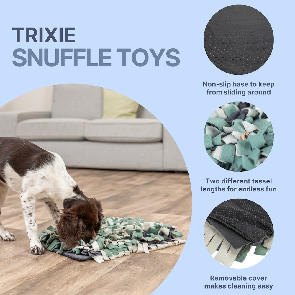 Snuffle Mat for Dogs Level 1 Enrichment Puzzle for Dogs Slow Feeder