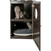 2-Story Cat Litter Box Enclosure Hidden Litter Indoor Cat Furniture Accent Table