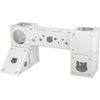 Finca Felice Indoor Modular Cardboard Cat Condo, Cat Play Tower