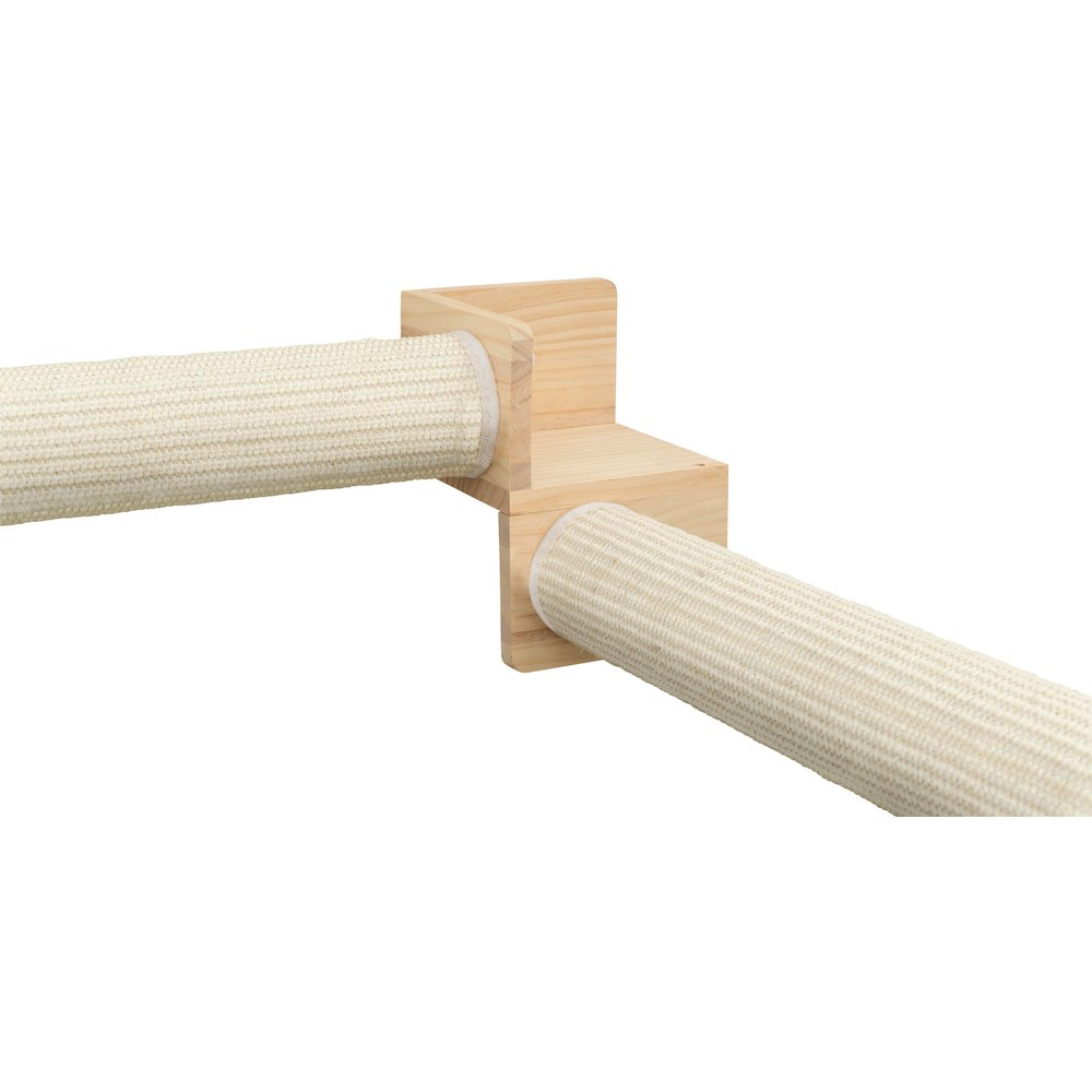 Wall Set 5 Multi-Level Wall Mounted Cat Perch System with Scratching Posts