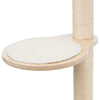 Mateo Wooden & Sisal 4-Level 54.3" Wall Mount Cat Tree, Scratching Posts & Condo