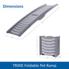 59-in Pet Ramp for Small to Medium Dogs up to 55 lbs, Easy to Store