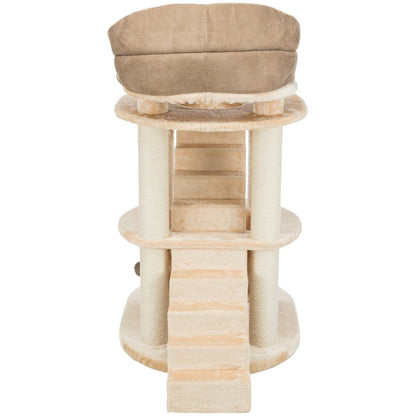 Elsa Senior Plush & Sisal 4-Level 43.7" Cat Tower, Scratching Posts, Hammock