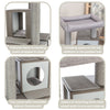 Mali Sisal & Wood 34" Cat Tree with Scratching Posts & Pads, Condos, Ramp