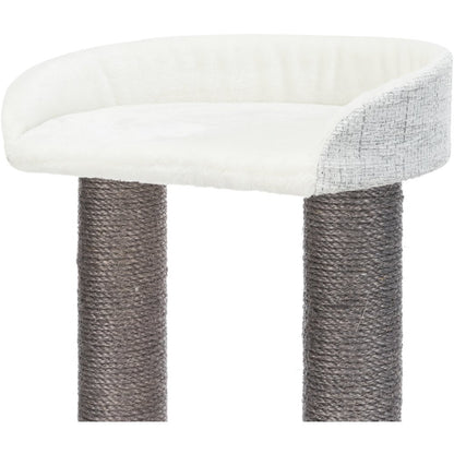 Pilar Plush & Sisal 3-Level 39.4" Cat Tower, Scratching Posts, Condo, Cat Toy