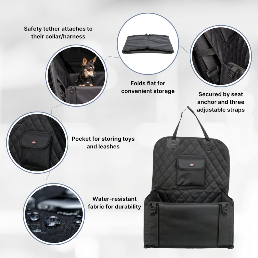Pet Lite Car Seat, Dog Booster Seat, Travel Pet Bed