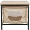Emmie Indoor Cat Condo, Cat Bed Side Table, Cat Hideaway Cave with Cozy Cushion