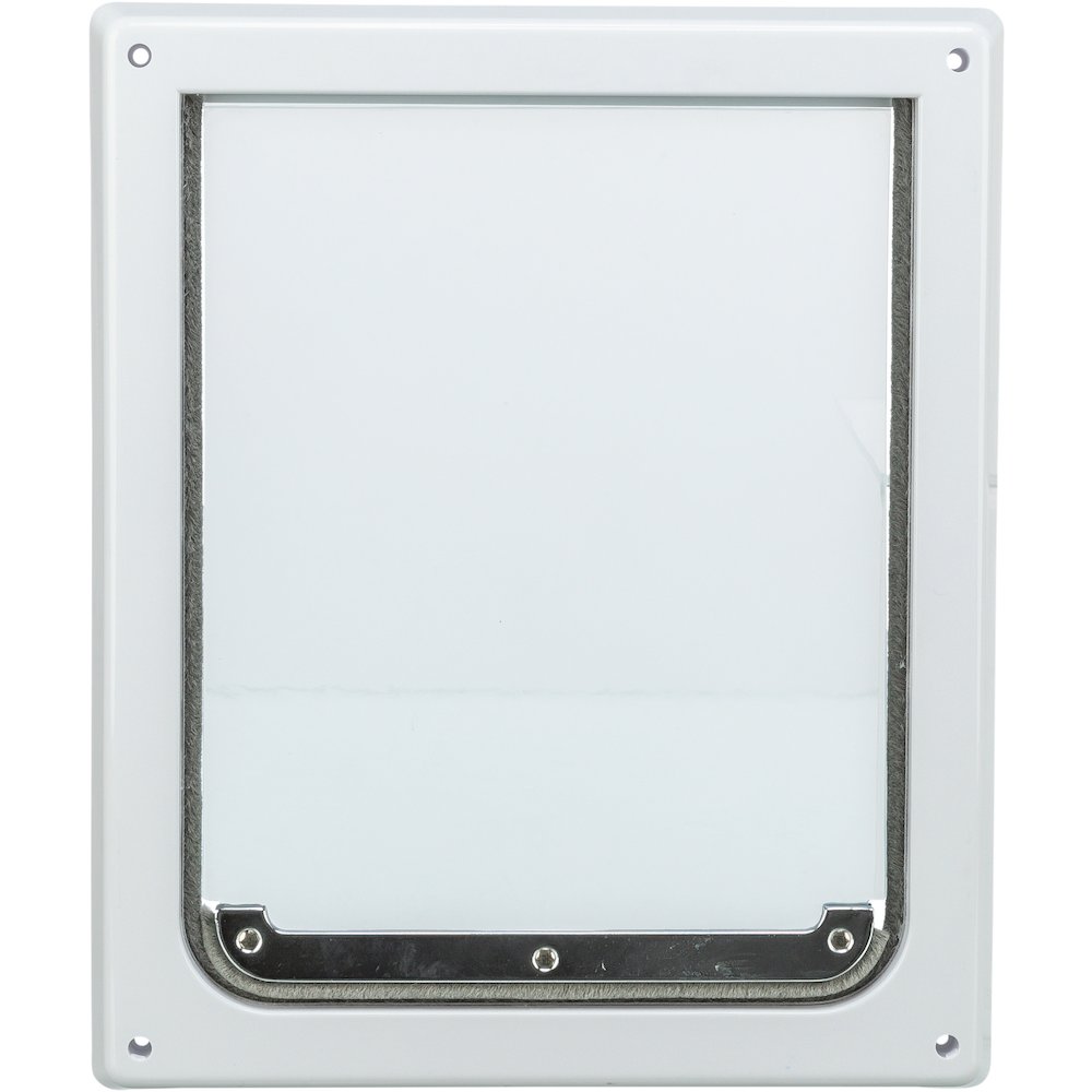 2-Way Pet Door for Doors with Lockable Panel, Small