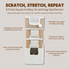 Lucano 39.8" Multi-Level Cat Tree with Sisal Scratching Posts