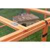 Weatherproof Outdoor Large Small Animal Cage and Run Extension w-Hinged Roof