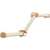 Wall Set 2 Multi-Level Wall Mounted Cat Perch System with 3 Sisal Posts, Natural