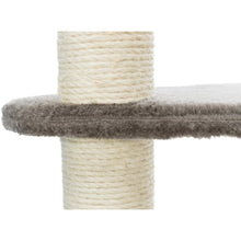 Altea Plush 3-Level 46.1" Cat Tree with Sisal Scratching Posts & Cat Toy, Gray