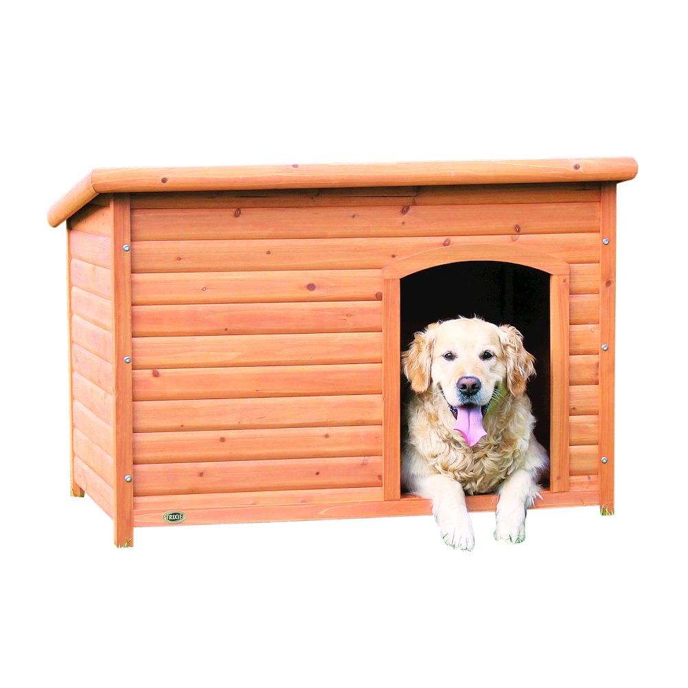 natura Classic Dog House, Large, Brown