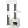 Pilar Plush & Sisal 3-Level 39.4" Cat Tower, Scratching Posts, Condo, Cat Toy