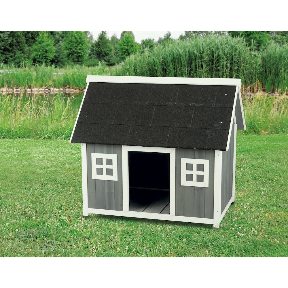 natura Barn Style Dog House, Medium
