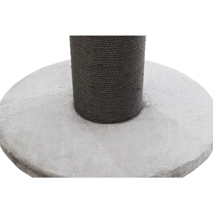 Pepino Sisal 35" Scratching Post with Plush Platform Bed and Dangling Cat Toy