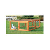 Weatherproof Outdoor Large Small Animal Cage and Run Extension w-Hinged Roof