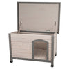 natura Classic Dog House, Small, Gray