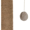 Valencia Plush & Sisal 3-Level 28" Cat Tree with Scratching Posts & Condo