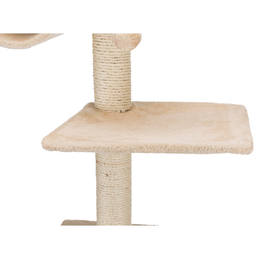 San Fernando Plush & Sisal 3-Level 41.7" Cat Tree, Scratching Posts & Condo
