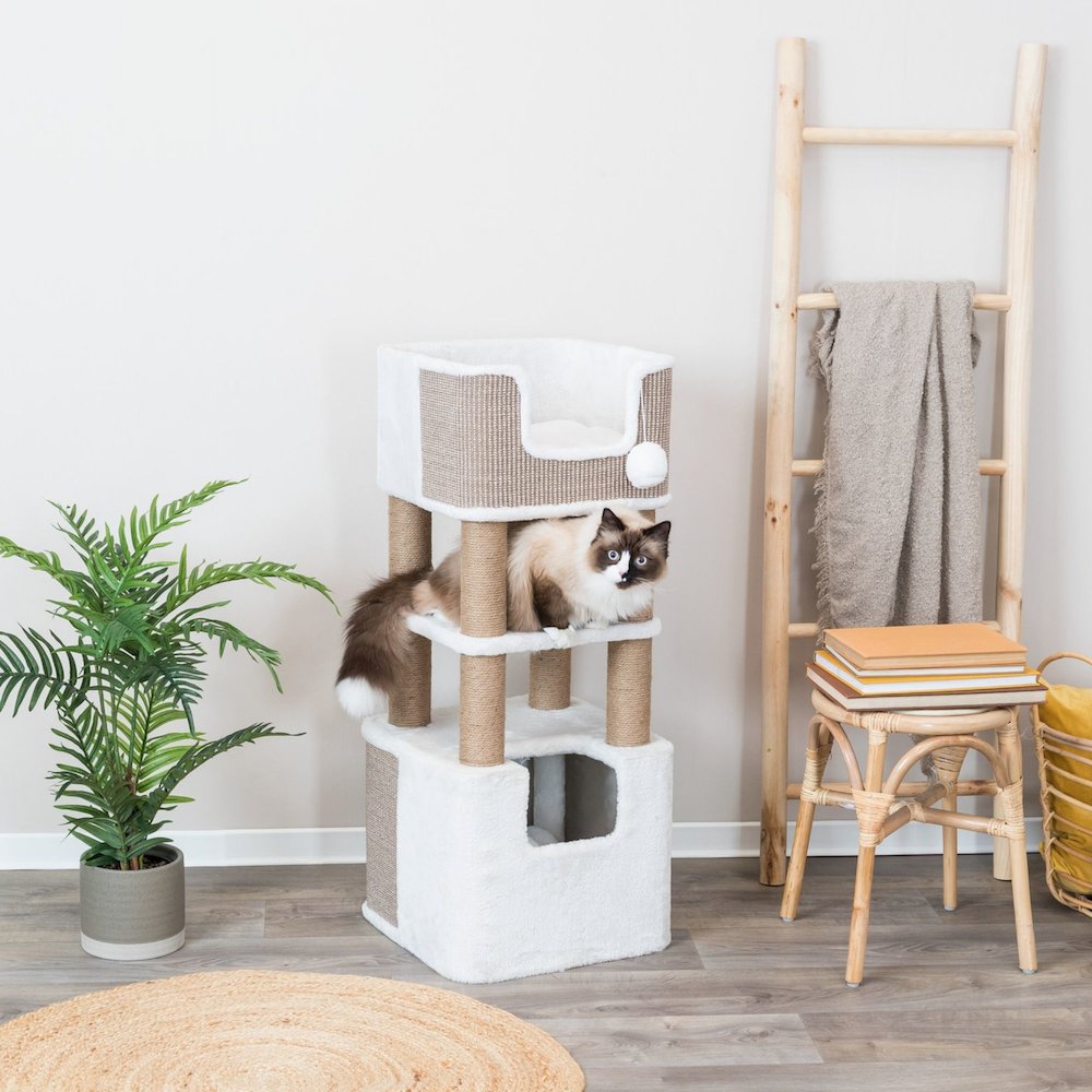 Lucano 39.8" Multi-Level Cat Tree with Sisal Scratching Posts