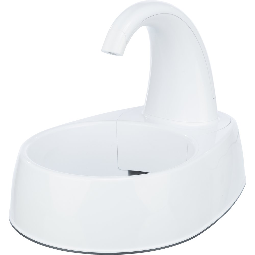 Curved Stream 84.5oz Drinking Fountain for Cats and Dogs