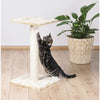 Espejo 27" Sisal Cat Scratching Post with Plush Platform, Beige
