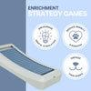 Dog Activity Rod Board Strategy Game, Level 1 Dog Puzzle Toy, Dog Treat Toy