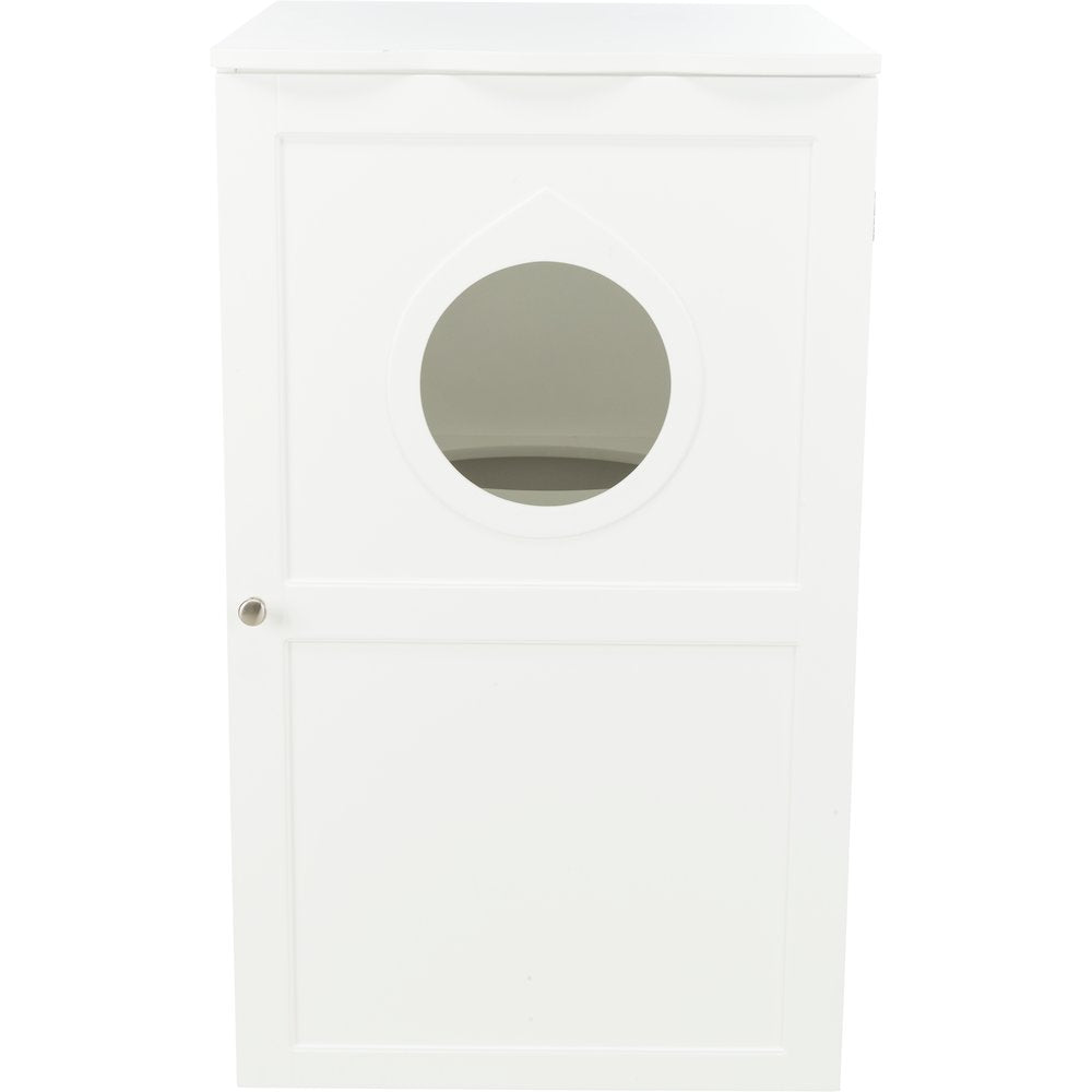 2-Story Cat Litter Box Enclosure Hidden Litter Indoor Cat Furniture Accent Table