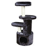 Oviedo Plush 3-Level 41" Cat Tree with Sisal Scratching Posts, Condo & Tunnel