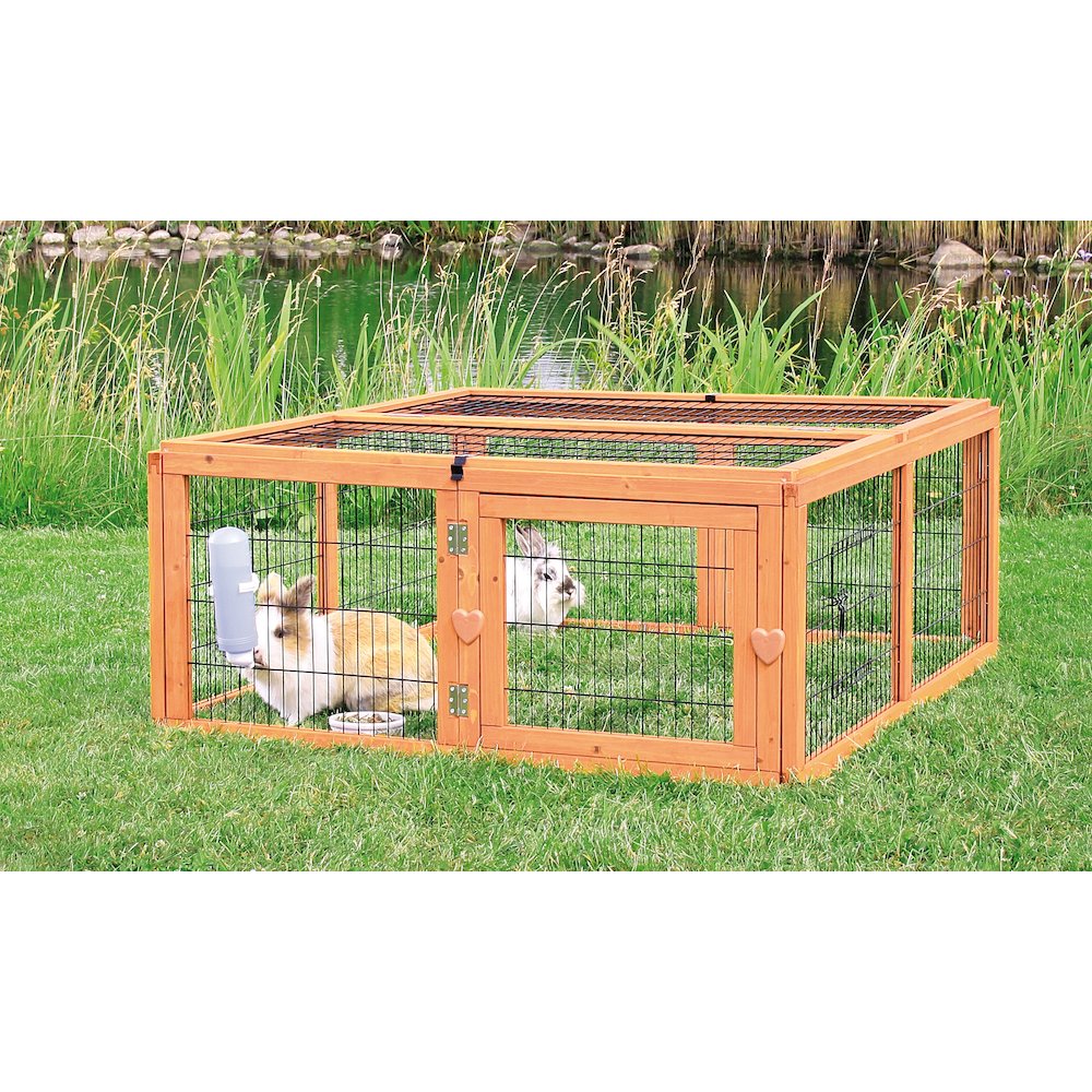 Weatherproof Outdoor Medium Small Animal Cage & Run Extension Roof