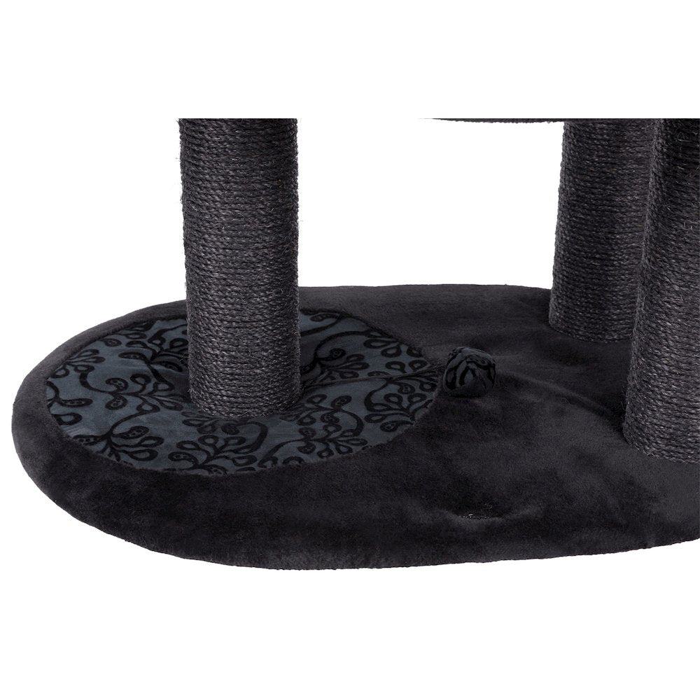 Filippo 4-Level 45" Cat Tree, Sisal Scratching Post, Plush Condo-Hammock