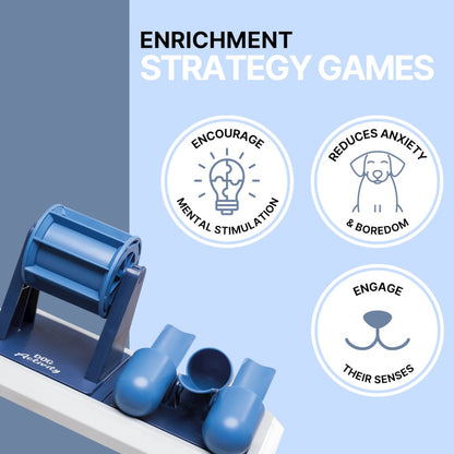 Dog Activity Vario Poker 2 Strategy Game, Level 2 Dog Puzzle Toy