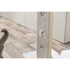 Soria Plush & Sisal 31.5" Square Scratching Posts, Cat Toys for Hunting, Greige