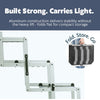 Heavy Duty Foldable 3 Step Pet Stairs, Lightweight Aluminum, Portable Pet Steps