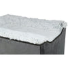 Harvey Velvety Indoor Condo, Foldable Hideaway, for Cats and Small Dogs, Gray