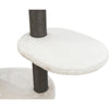 Moriles Plush & Sisal 3-Level 39" Cat Tree with Scratching Posts & Condo