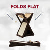 Miguel Fold & Store Plush & Sisal 25.5" Cat Tree, Hammock, Condo, Scratcher