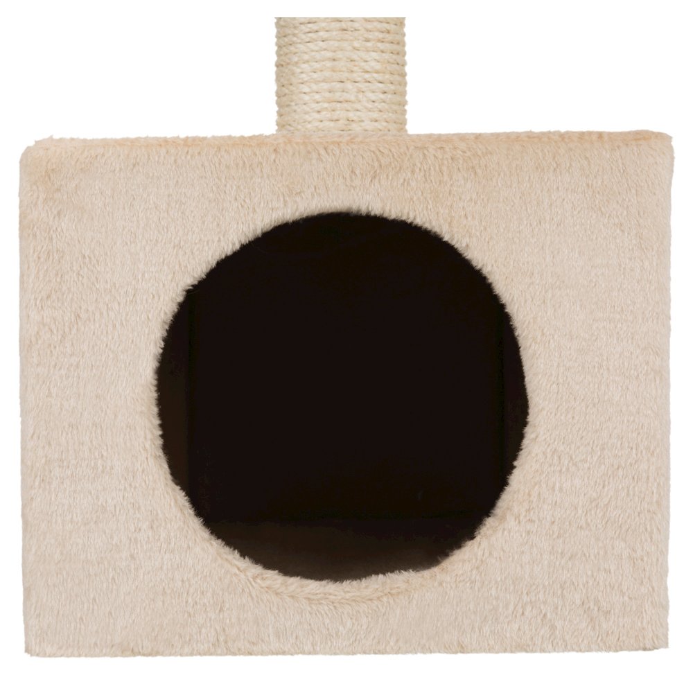 San Fernando Plush & Sisal 3-Level 41.7" Cat Tree, Scratching Posts & Condo