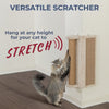 Wall Mounted Corner Sisal Scratching Board and Jute Post, Vertical Cat Scratcher