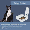 TX2 Automatic Food Dispenser, Two Timers and Bowls, 48 Hr Timer
