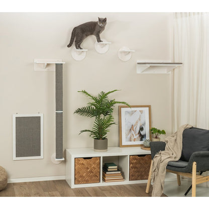 Wall Mount Scratching Board, Vertical Scratching Mat, Sisal Cat Scratcher