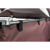 Dog Kennel Sunshade, All Weather Side Panel, Fits 4x4x4.5-FT Kennel, Burgundy
