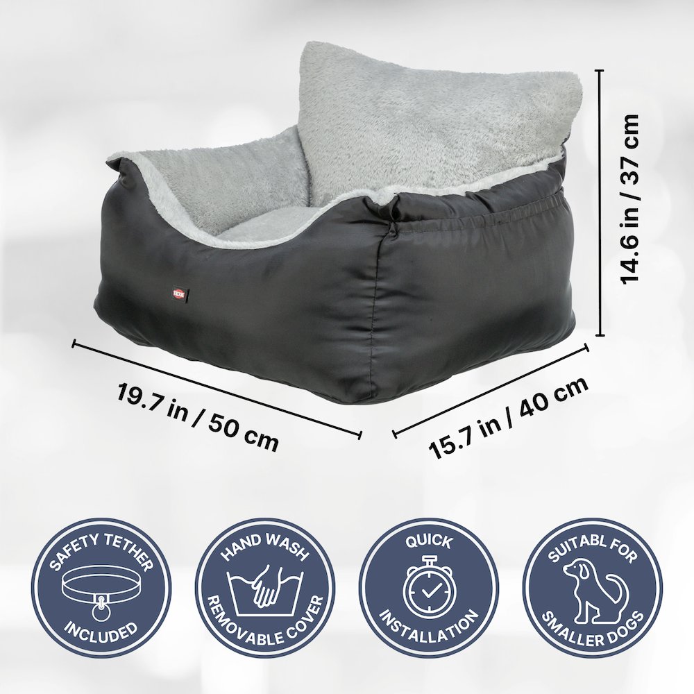 Convertible Lite Pet Car Seat, Dog Booster Seat, Travel Pet Bed