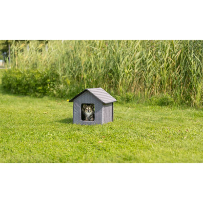 Insulated Outdoor Pet House, Foldable, Waterproof Material