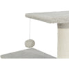 Abby Plush 4-Level 63.5" Cat Tree with Sisal Scratching Posts Condo & Cat Toy