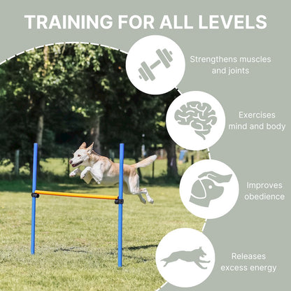Dog Agility Hurdle, Obstacle Training