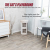 Mexia Plush & Sisal 2-Story 39" Cat Condo Tower with Removable Cushions